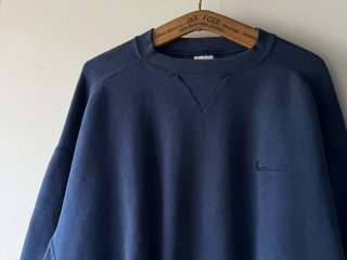 90s- NIKE Navy Heavy Cotton Sweatshirt