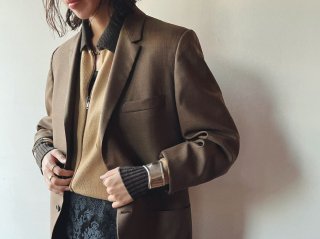 50s- Brown Tailored Jacket