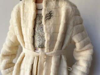 70s Hilda Icelandic Wool Knit Jacket
