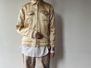 90s Champagne Silk Jacket