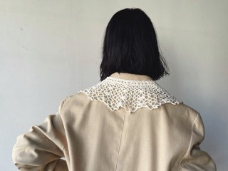 Ivory Crochet Detachable Collar