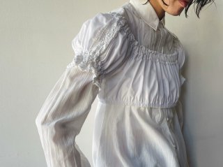 White Cotton Lace Bare Top