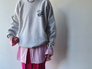 90s Light Gray Class Sweatshirt