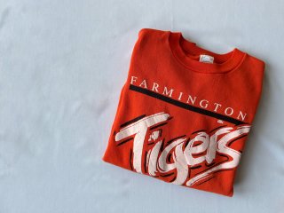 80s Orange Tigers Sweatshirt