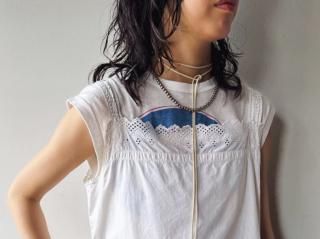 1900s- Antique White Cotton Camisole