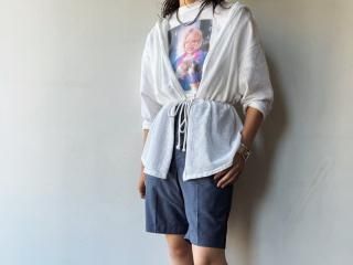 90s White Mesh Cover Up