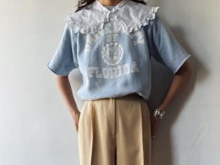 White Cotton Lace Detachable Collar