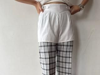 80s adidas White Gym Shorts