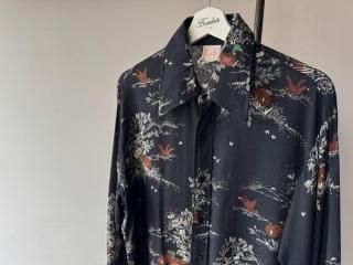 ¡ÚOutlet¡Û70s Black Ducks Shirt