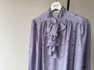 ¡ÚOutlet¡Û70s- Lavender Blouse