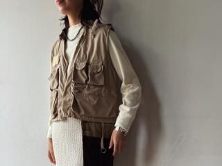 60s- Beige Fishing Vest