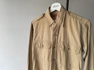 Outlet40s Beige Cotton Shirt