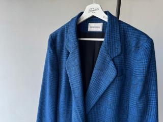 Outlet90s Blue Tailored Jacket