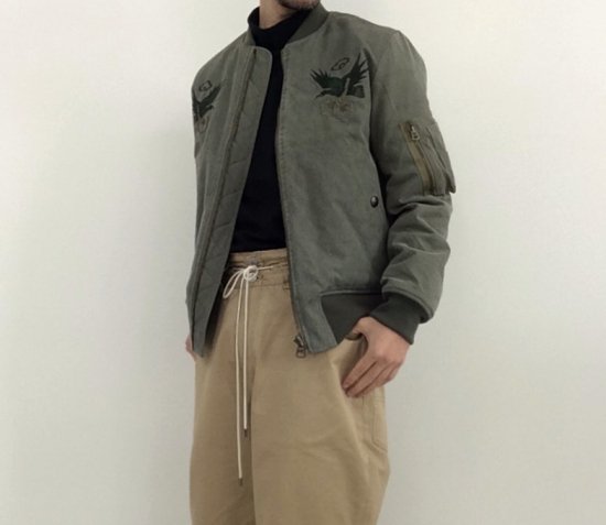 ink (インク) / Eagle Embroidery MA-1 Blouson / ink16AW01 / GRIFFIN 