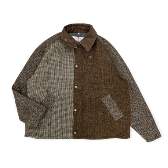 Yoused (ユーズド) / HARRIS TWEED DRIVERS JACKET / BRW Yoused (ユーズド) / HARRIS TWEED DRIVERS JACKET / BRW