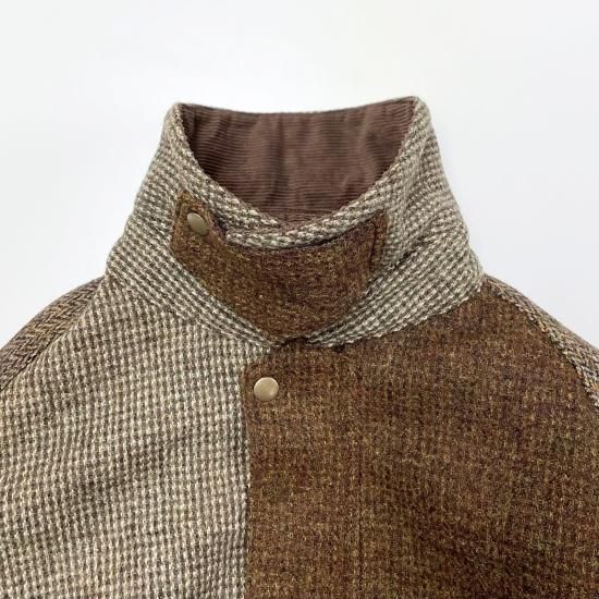 Yoused (ユーズド) / HARRIS TWEED DRIVERS JACKET / BRW