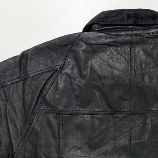 ジャケット・アウター yoused Leather Drivers JKT - size 0 Yoused Leather Drivers Jkt/Leather Jacket Blouson/0/Leather