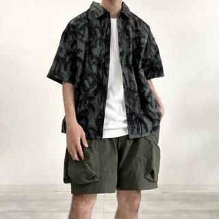 <img class='new_mark_img1' src='https://img.shop-pro.jp/img/new/icons65.gif' style='border:none;display:inline;margin:0px;padding:0px;width:auto;' />شʥǥåɥȥåϤѡ١Nasngwam. (ʥ󥰥) / PALMTREE S/S JACKET / ѡĥ꡼ / Ⱦµ / 