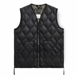 <img class='new_mark_img1' src='https://img.shop-pro.jp/img/new/icons15.gif' style='border:none;display:inline;margin:0px;padding:0px;width:auto;' />TAION () / MILITARY V NECK W ZIP DOWN VEST (SOFT SHELL) / BLK /  / ٥ / ߥ꥿꡼ / 