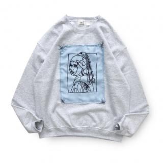 <img class='new_mark_img1' src='https://img.shop-pro.jp/img/new/icons59.gif' style='border:none;display:inline;margin:0px;padding:0px;width:auto;' />O.K. () / ART GIRL SWEAT / ɽ / åȥ / 롼ͥå / 