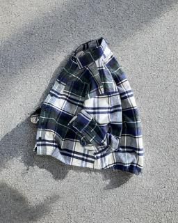 <img class='new_mark_img1' src='https://img.shop-pro.jp/img/new/icons15.gif' style='border:none;display:inline;margin:0px;padding:0px;width:auto;' />USED REMAKE SHIRT / L.L.Bean / Green / M / å / ͥ륷 /  / ᥤ