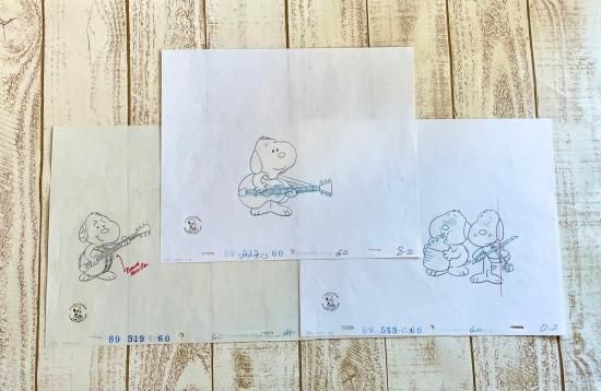 希少 スヌーピー セル画 原画 アート レア PEANUTS スヌーピーの絵画,セル画- ARTS&CINEMA