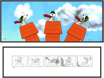 PEANUTS スヌーピーのアート 絵画やセル画＆原画の通販