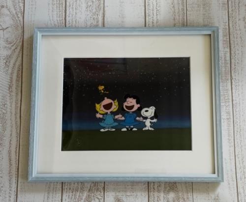 希少 スヌーピー セル画 原画 アート レア PEANUTS スヌーピーの絵画・セル画 ・ドローイング販売- ARTS&CINEMA