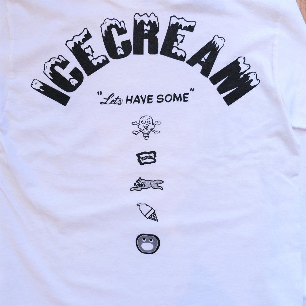ICE CREAM アイスクリーム / ロングTシャツ × ICY LOGO L/S T-SHIRT　公式 通販 - HOUSE（ハウス）