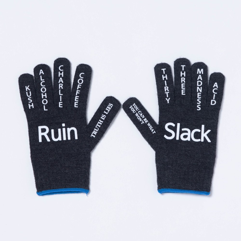 <img class='new_mark_img1' src='https://img.shop-pro.jp/img/new/icons3.gif' style='border:none;display:inline;margin:0px;padding:0px;width:auto;' />Black Weirdos  ブラック ウィドー / 手袋 ACID Gloves 【BLACK】