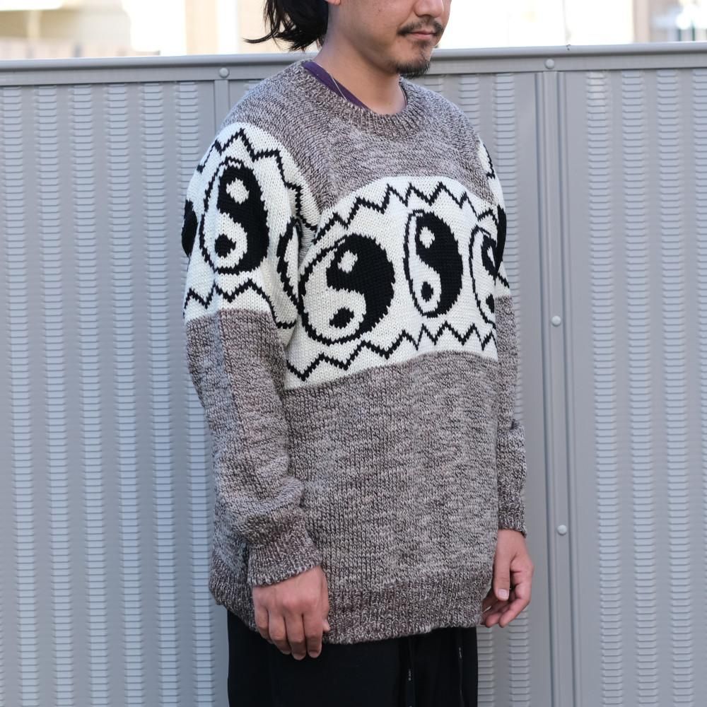 BLACKWEIRDOS(ブラック ウィドゥ) YIN-YANG KNIT 陰陽-