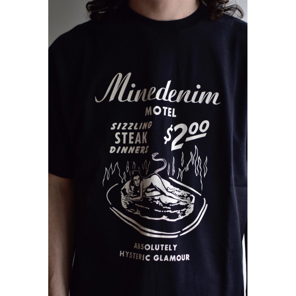 HYSTERIC GLAMOUR × MINEDENIM T-shirt | yoshi-sushi.ca