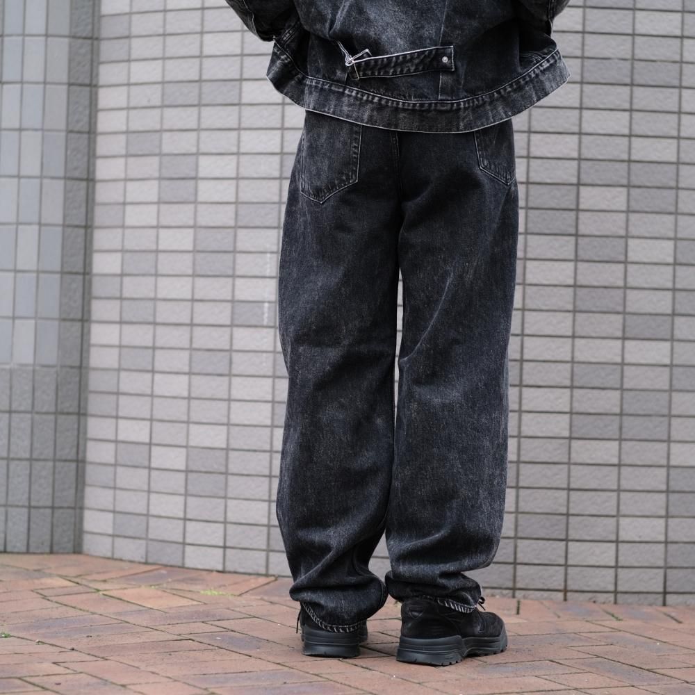 送料無料/新品】 DELUXE Back ワイドバックデニムブルゾン UPSETTER