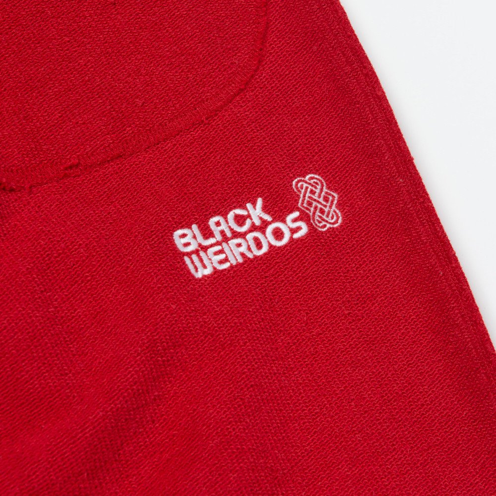 Black weirdos  ブラック ウィドー / パンツ Reversible Sweat Pants 【RED】