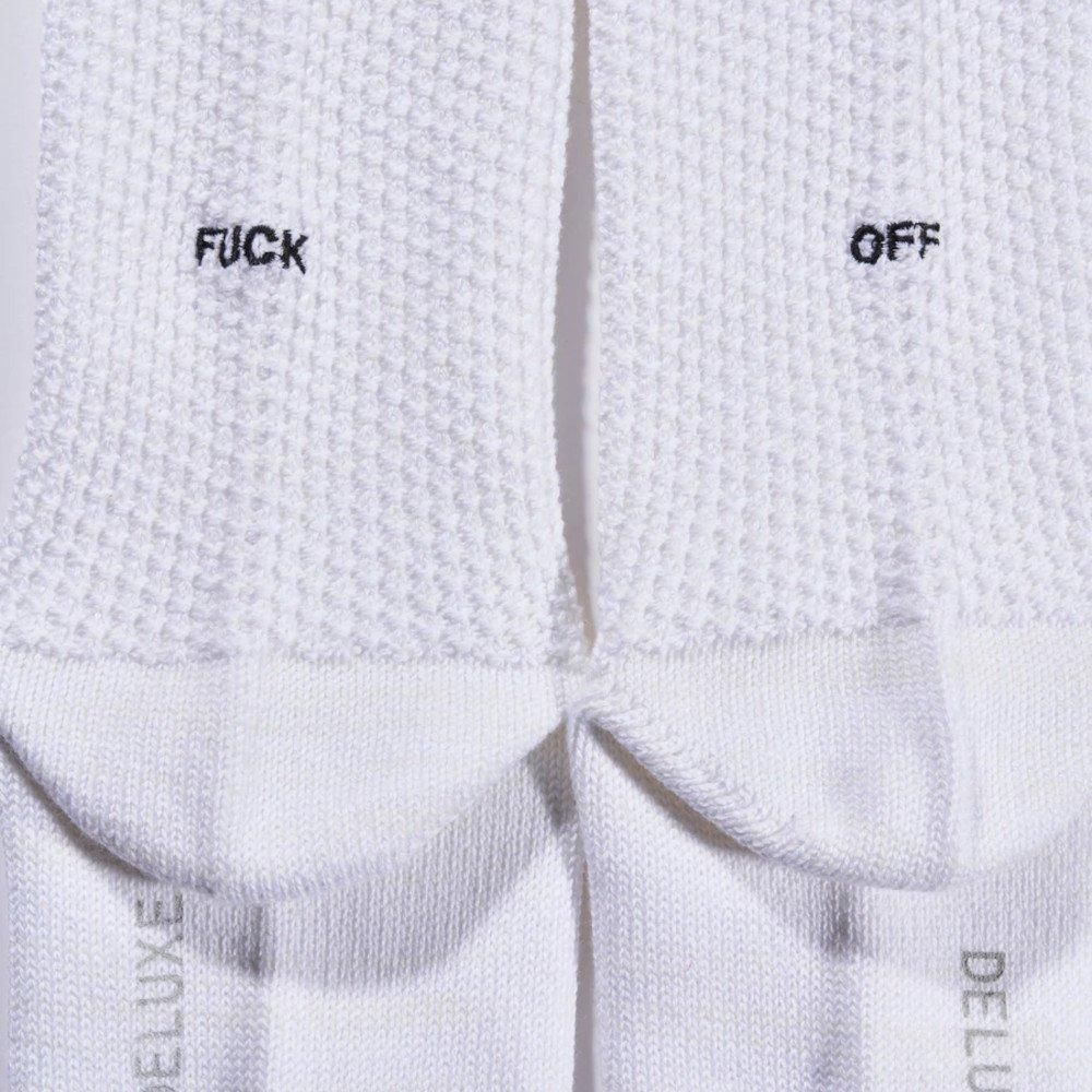 DELUXE デラックス / ソックス FXXK OFF 通販 - HOUSE（ハウス）