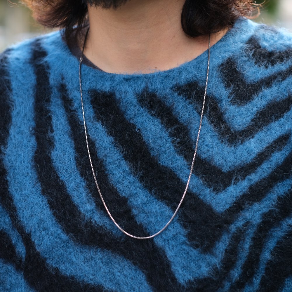 MINEDENIM マインデニム / ニット Zebra Mohair Knit Crewneck