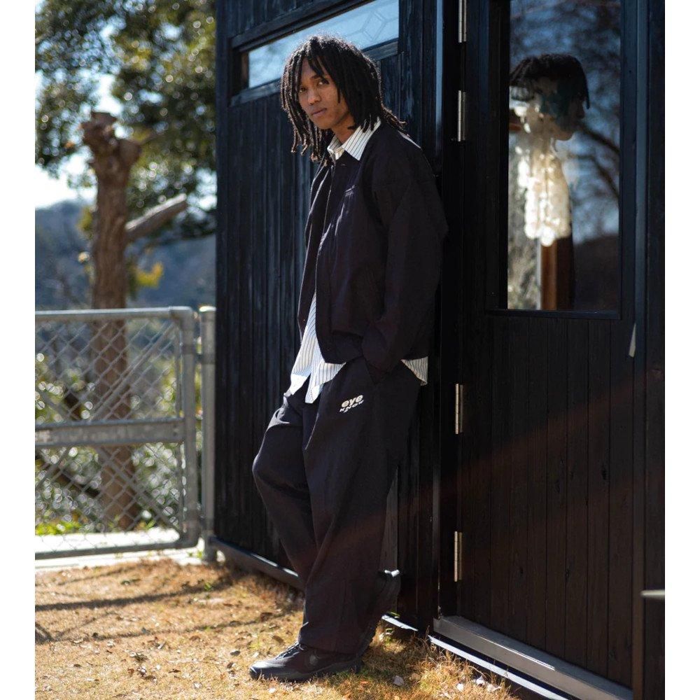 19so | ナインティーンエスオー | Wide nylon track pants | ナ