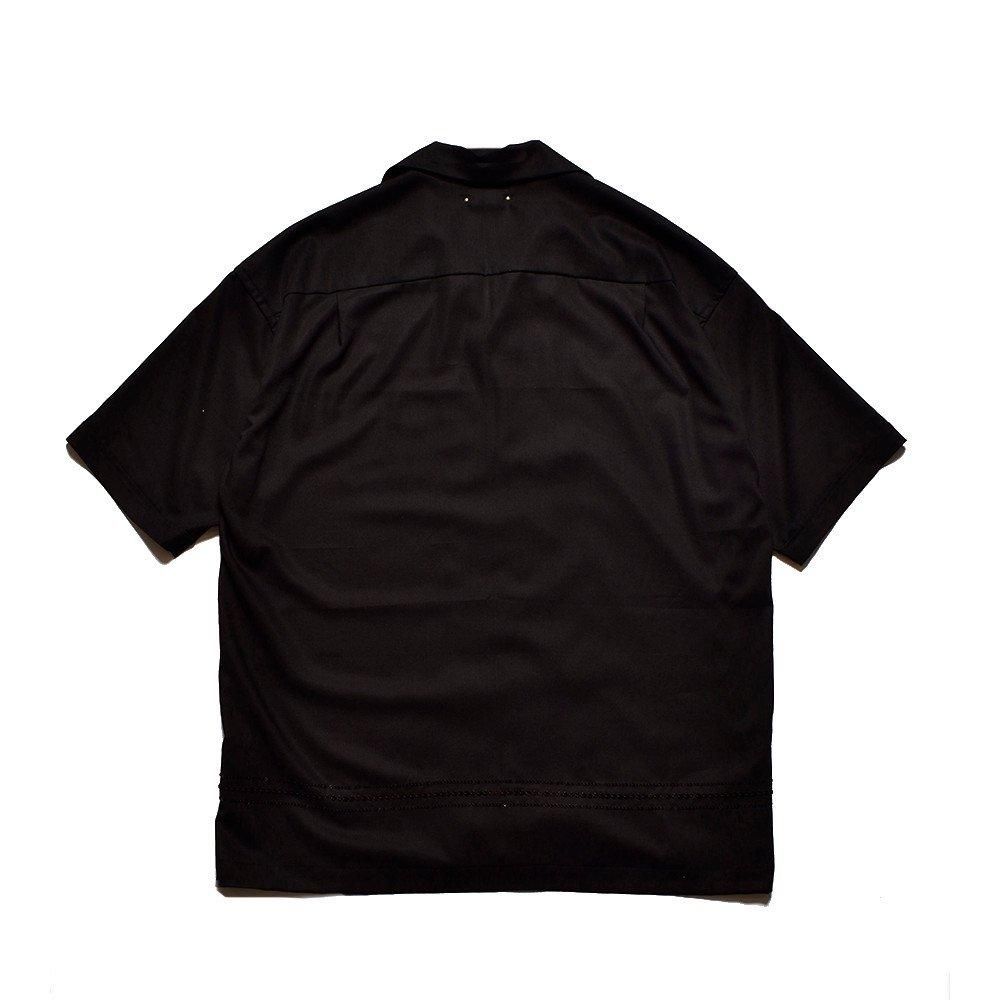 MINEDENIM マインデニム / シャツ Rayon Spangle Panel Line