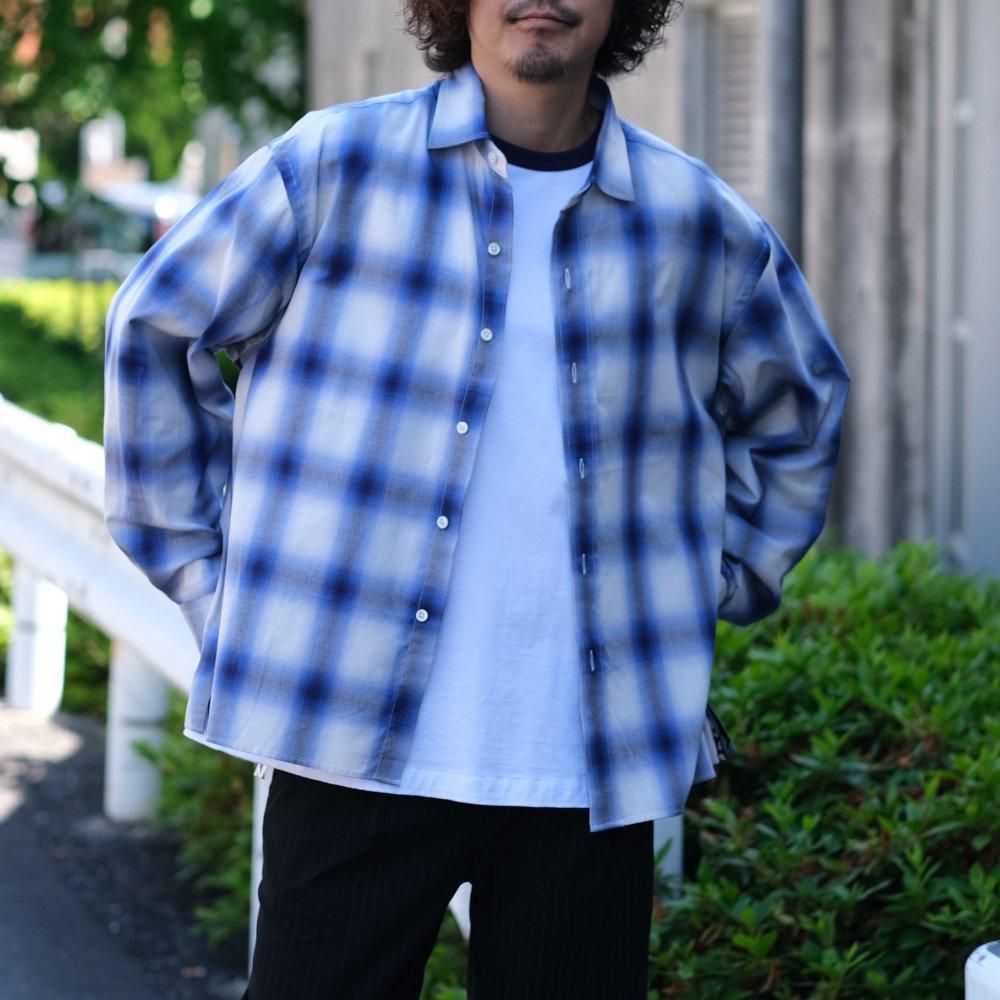 19SO ナインティーンエスオー / シャツ 24/7 Over Size Check