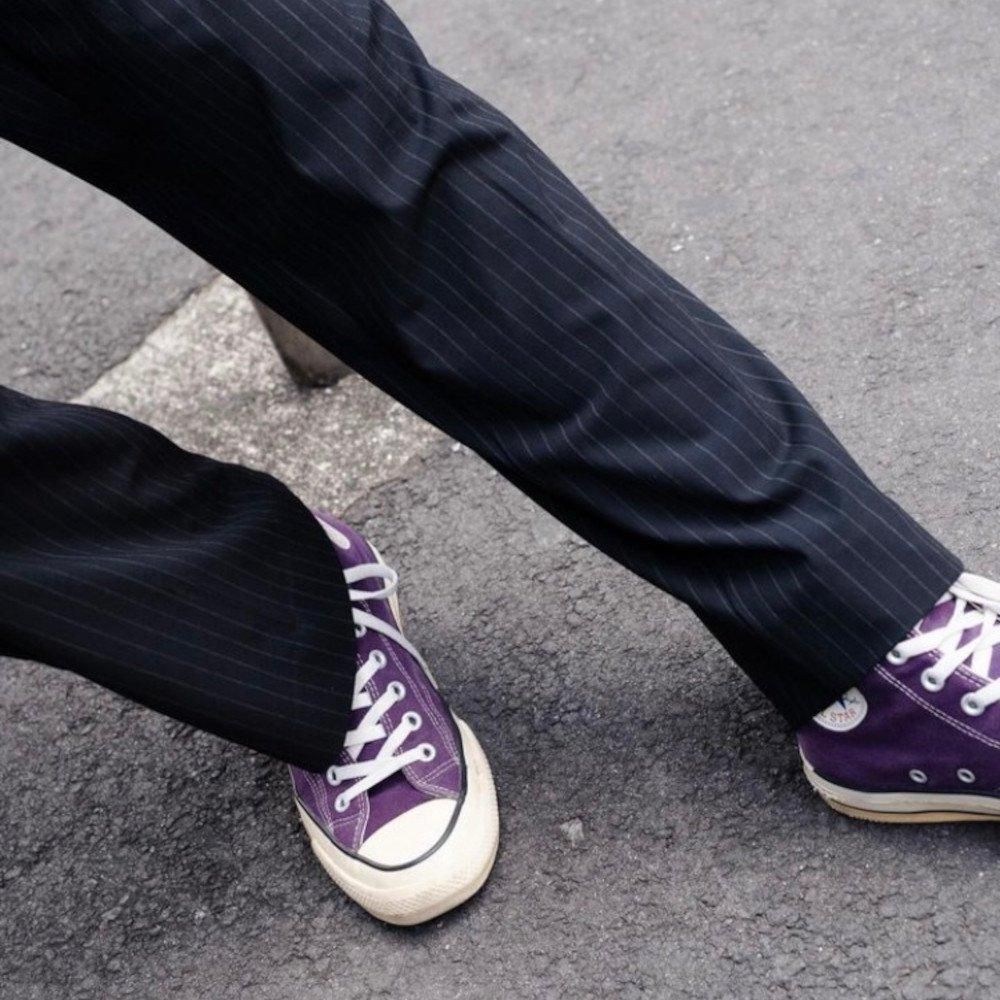 19SO ナインティーンエスオー / パンツ STRIPE SLACKS 通販