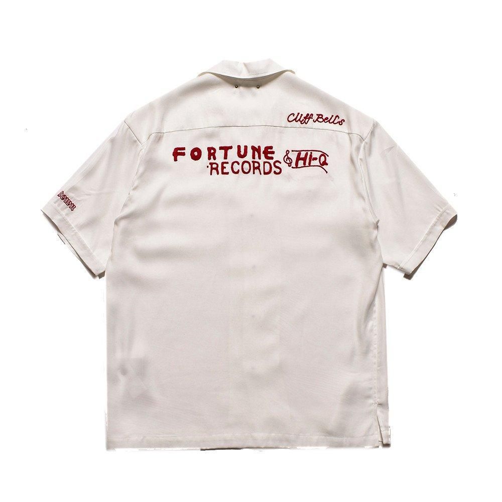 MINEDENIM マインデニム Bowling SHIRT MINEDENIM（マインデニム）Diago.T Denim Rib Arm Bowling SH