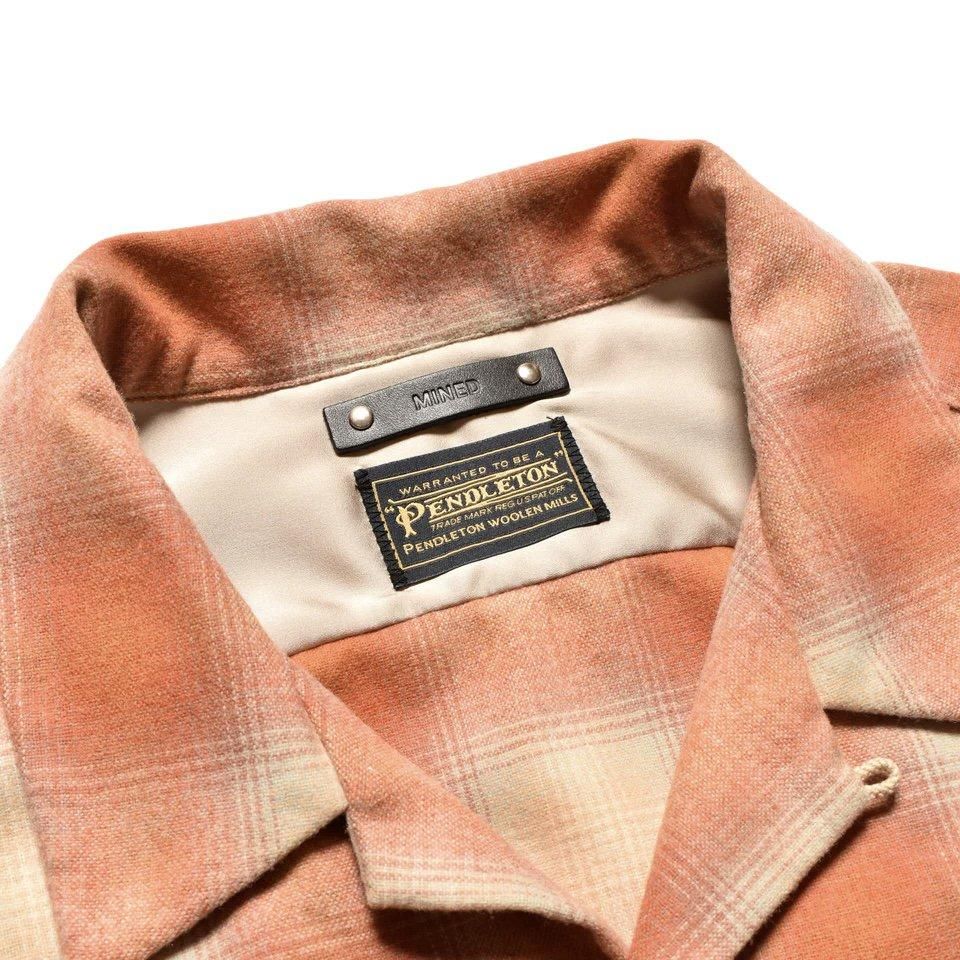 MINEDENIM PENDLETONコラボ　オープンカラーシャツ MINEDENIM PENDLETONコラボ オープンカラーシャツ - メルカリ