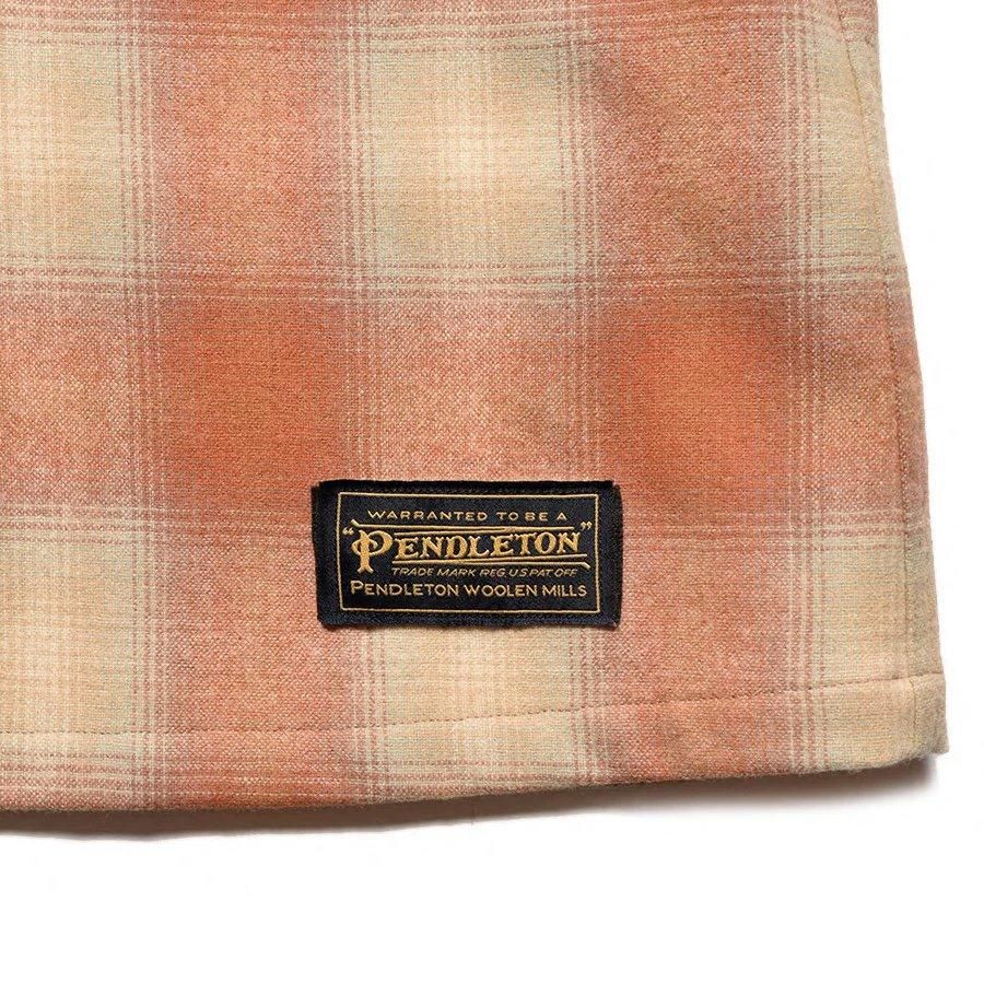 MINEDENIM マインデニム / シャツ × PENDLETON W.Plaid Open Collar SH