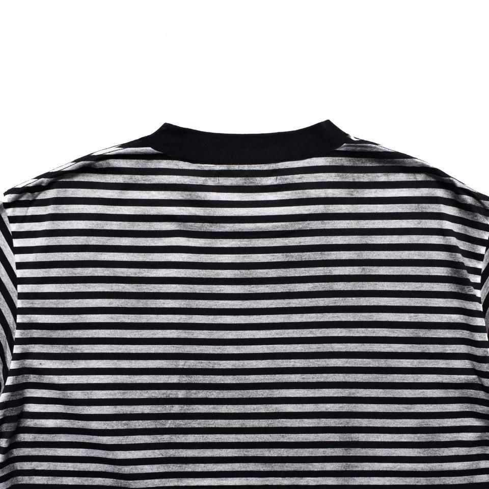 MINEDENIM マインデニム / Tシャツ / Seepage Border Crewneck T