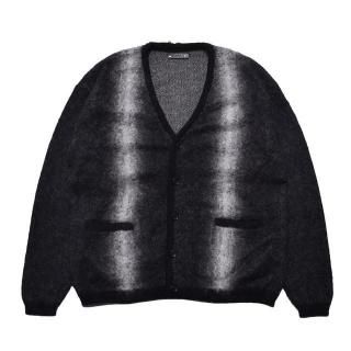 トップス minedenim Mohair Knit Pullover MINEDENIM / マインデニム / ニット Blurry Border Mohair Knit