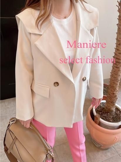 セーラーカラージャケット - Maniere sélect fasion