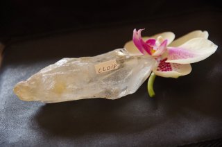 CL018  Crystalina Lemurian (Spiral Key) 155g