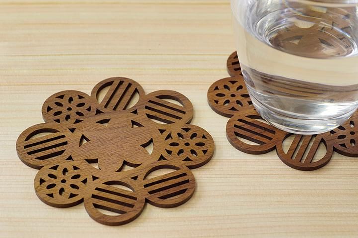 コースター 花（HANA） - 寄せ書き屋本舗