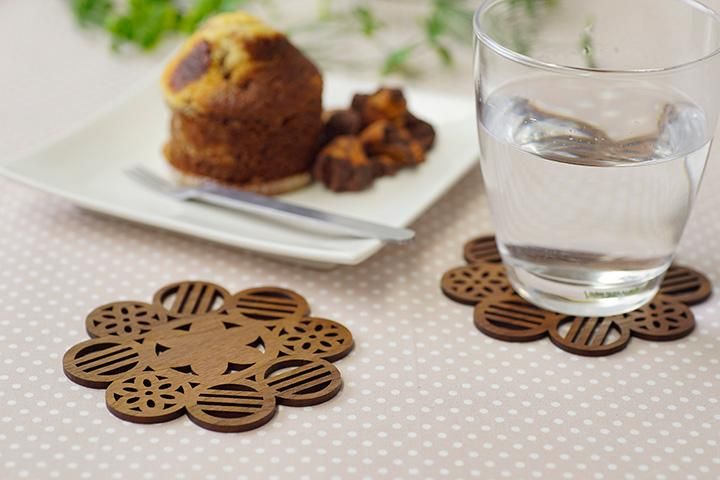 コースター 花（HANA） - 寄せ書き屋本舗