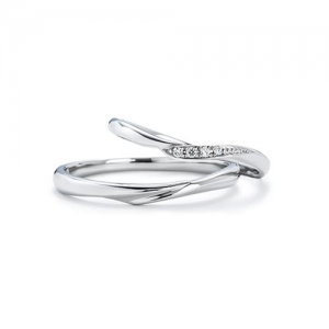 いい夫婦ブライダル 結婚指輪（2本セット）IFM111W、IFM011G RF